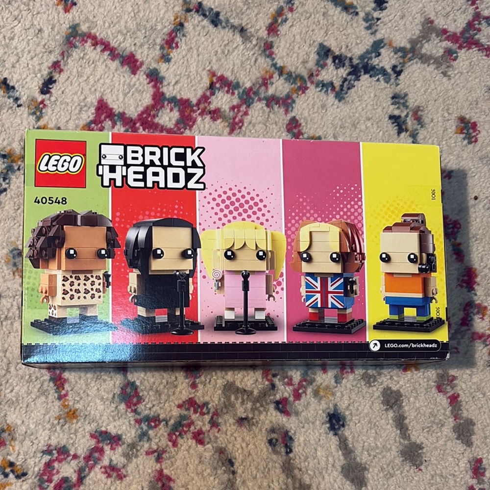 Spice Girls LEGO BrickHeadz Set with Multicolor Figures